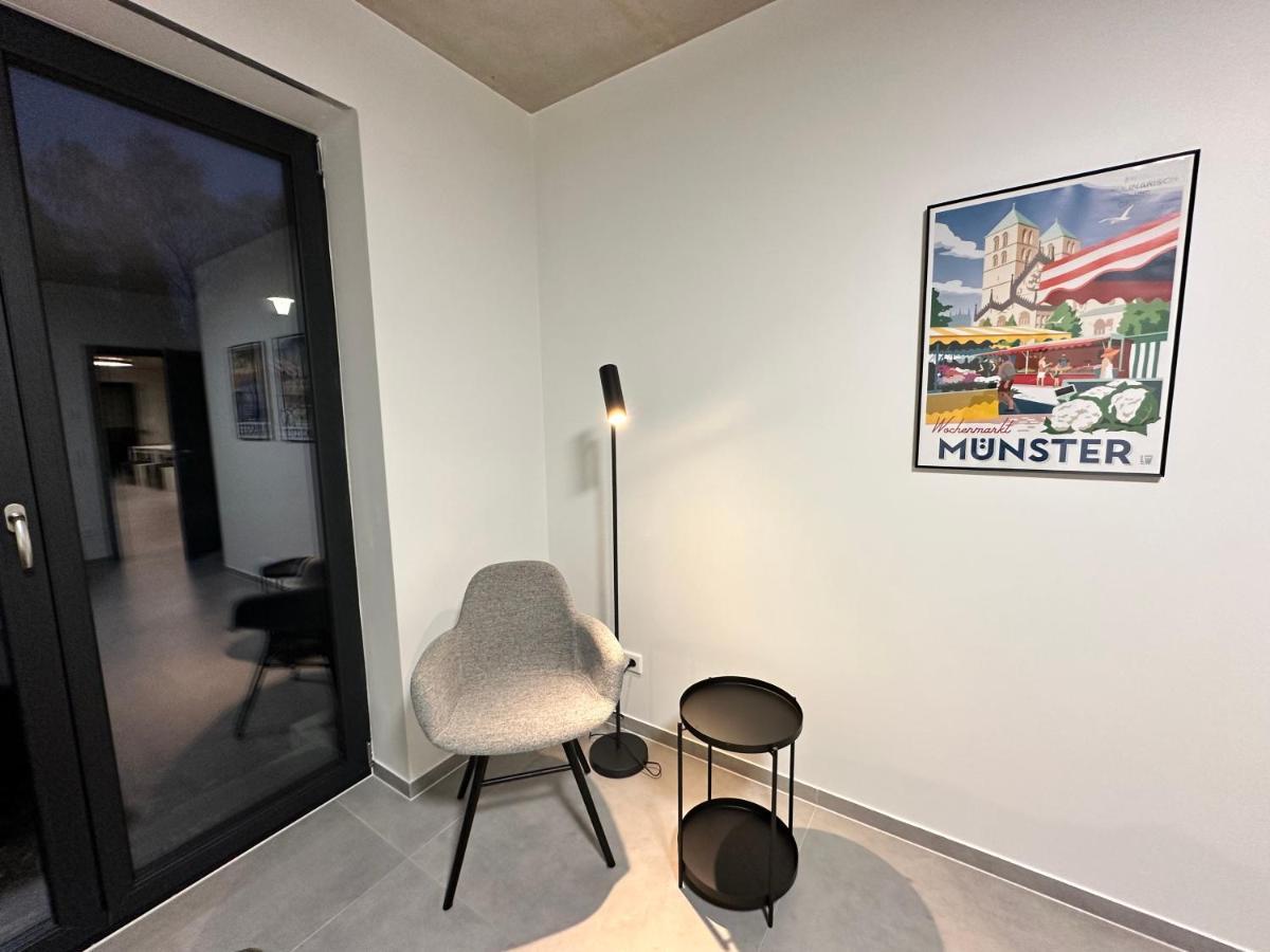 Luxurioeses Apartment Direkt Am Kanal 125 M² - Youpartments Munster  Extérieur photo