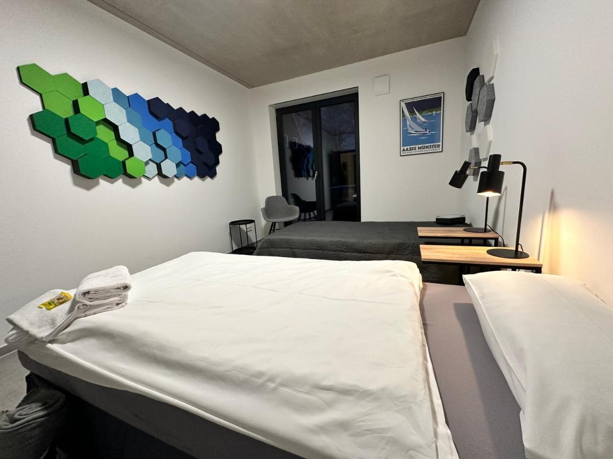 Luxurioeses Apartment Direkt Am Kanal 125 M² - Youpartments Munster  Extérieur photo