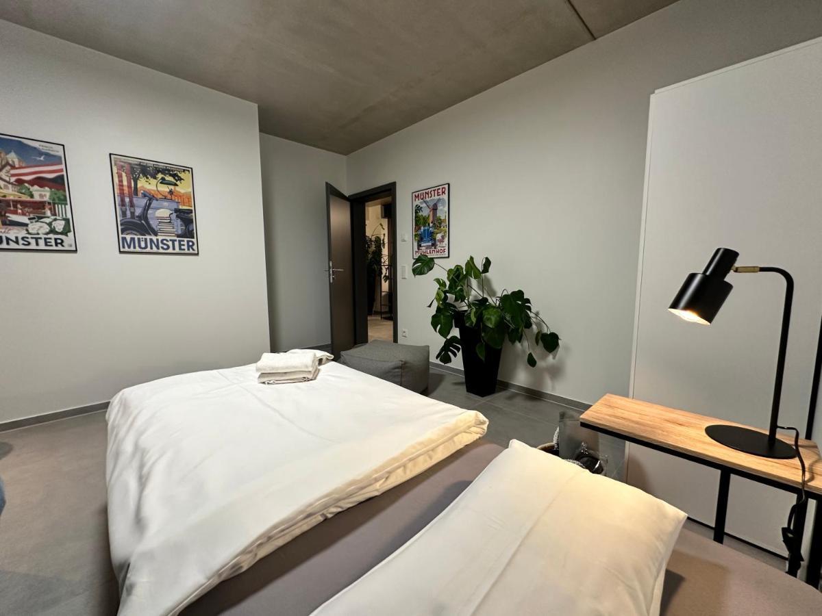 Luxurioeses Apartment Direkt Am Kanal 125 M² - Youpartments Munster  Extérieur photo