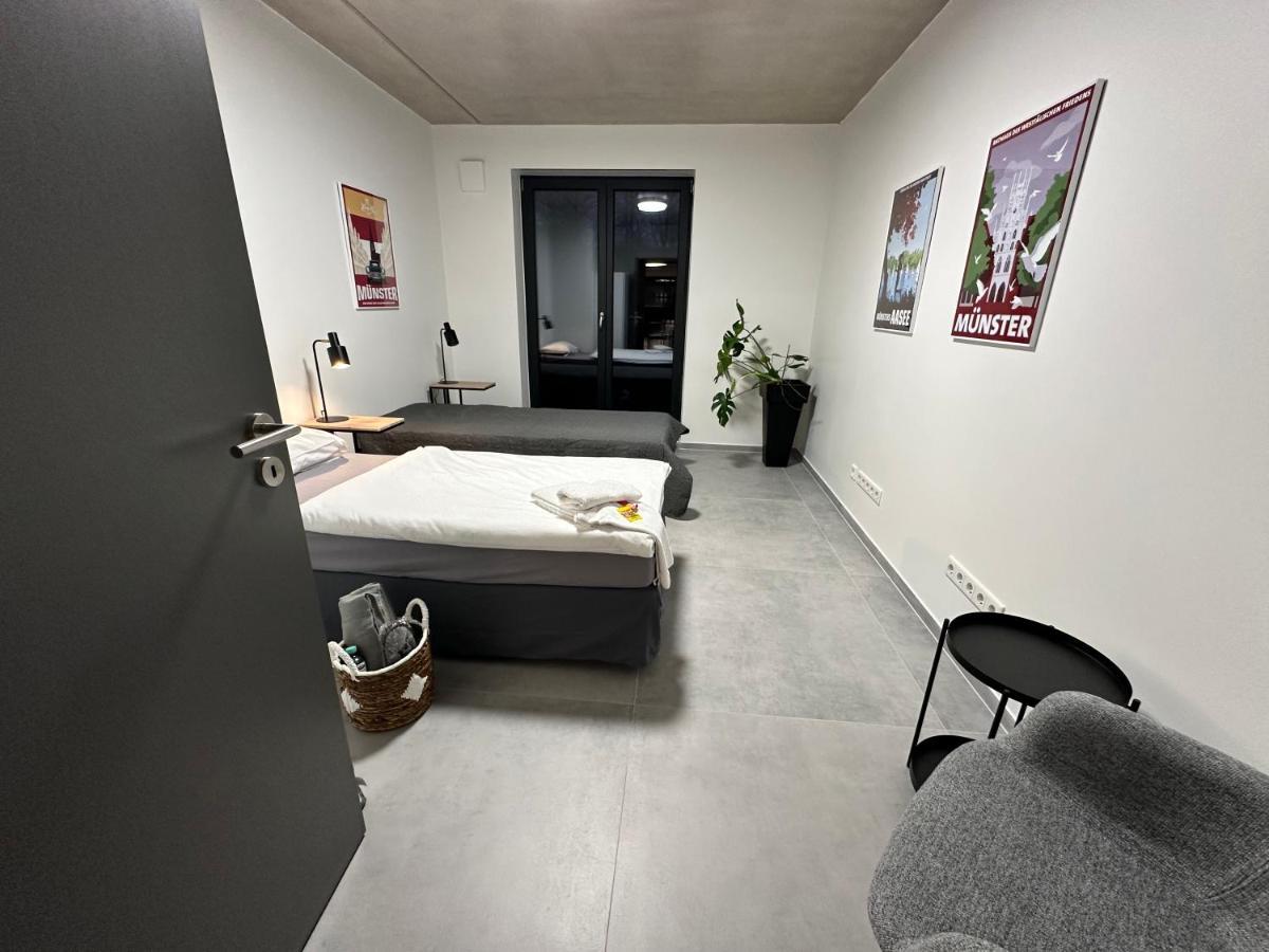 Luxurioeses Apartment Direkt Am Kanal 125 M² - Youpartments Munster  Extérieur photo