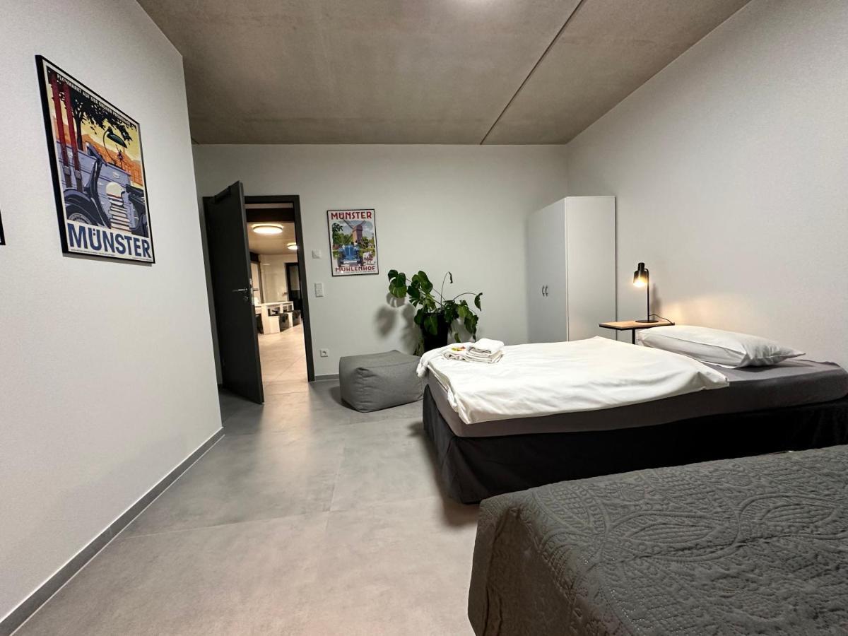Luxurioeses Apartment Direkt Am Kanal 125 M² - Youpartments Munster  Extérieur photo